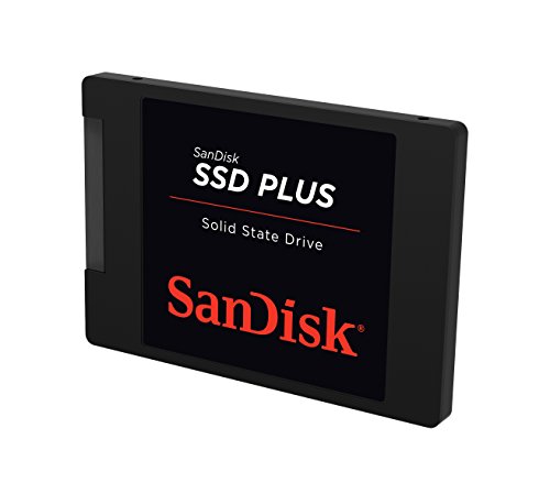 SanDisk SSD Plus Sata III - Disco sólido Interno 2TB con hasta 545 MB/s, Color Negro