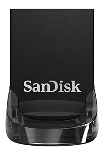 SanDisk Ultra Fit, Memoria flash USB 3.1 de 64 GB con hasta 130 MB/s de velocidad de lectura,Tradicional