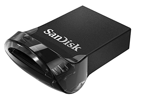 SanDisk Ultra Fit, Memoria flash USB 3.1 de 64 GB con hasta 130 MB/s de velocidad de lectura,Tradicional