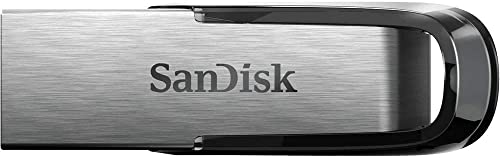 SanDisk Ultra Flair Memoria flash USB 3.0 de 128 GB, con carcasa de metal duradera y elegante y hasta 150 MB/s de velocidad de lectura, Negro