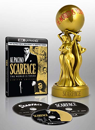 Scarface (1983) (Collectible Statue The World Is Yours Limited Edition) [Edizione: Regno Unito] [Blu-ray]
