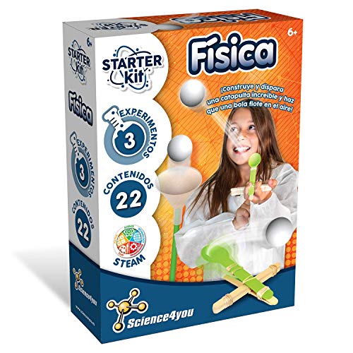Science4you-Science4you-Starter Kit Física – Juguete Científico y Educativo, 6 Anõs, Multicolor (80002583)