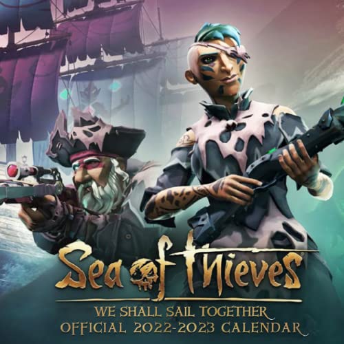 Sea of Thieves Calendar 2022-2023: Sea of Thieves Calendar 2022 - OFFICIAL Games calendar 2022 18 months- Planner Gifts boys girls kids and all Fans ... 17''x11''(Kalendar Calendario Calendrier). 2