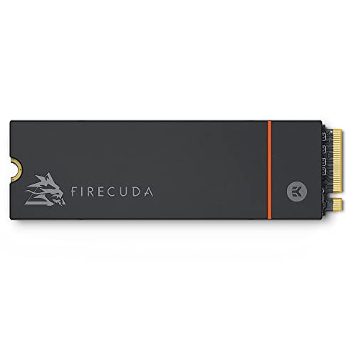 Seagate FireCuda 530, 4 TB, SSD Interna, M.2 PCIe Gen4 ×4 NVMe 1.4, 7300 MB/s, 3D TLC NAND, 1275 TBW, 1,8 M horas MTBF, disipador de calor, para PS5/PC, 3 años de servicios Rescue (ZP4000GM3A023)
