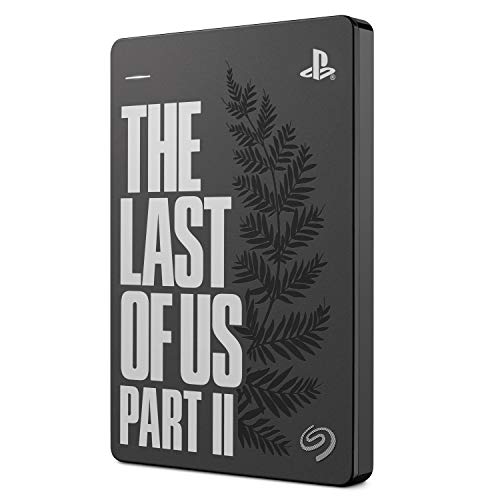 Seagate Game Drive para PS4 2 TB, Disco duro Portátil Externo HDD: USB 3.0, The Last of Us II Special Edition, compatible con PS4 y PS5 (STGD2000103)