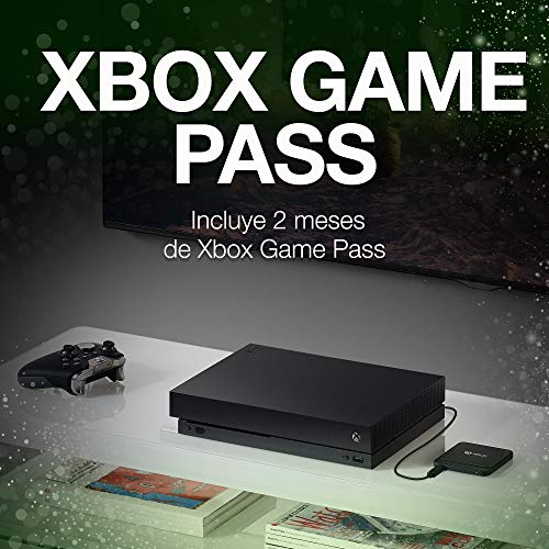 Seagate Game Drive para Xbox, 1 TB, Disco duro SSD, USB 3.0 portátil, diseñado para Xbox One, 2 meses de suscripción a Xbox Game Pass y 2 años de servicios Rescue (STHB1000401)