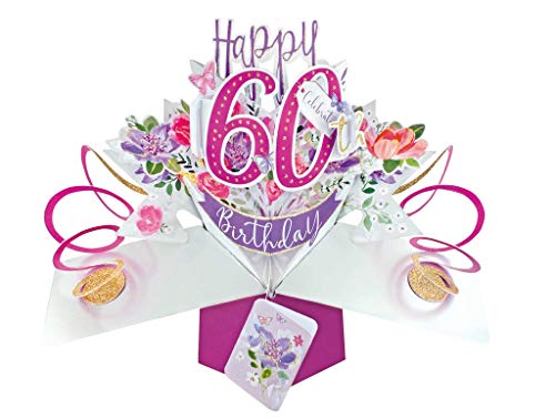 Second Nature POP193 - Tarjeta de felicitación para 60 cumpleaños