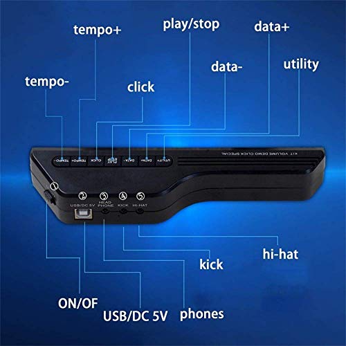 SEESEE.U Portable Roll up Drum Kit Hand Roll Electronic Drum USB Silicone Simulator Drum Cumpleaños Navidad año Nuevo Regalo para niño