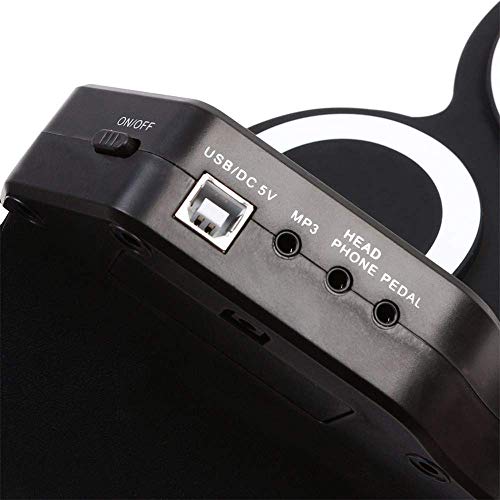 SEESEE.U Portable Roll up Drum Kit Hand Roll Electronic Drum USB Silicone Simulator Drum Cumpleaños Navidad año Nuevo Regalo para niño