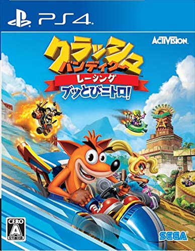 Sega Games ! Crash Team Racing Buttobi Nitro [Amazon.co.JP Limited] Original PC Wallpaper Delivery - PS4