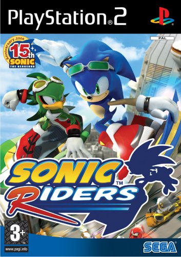 SEGA Sonic Riders PlayStation 2 Inglés vídeo - Juego (PlayStation 2, Acción / Carreras, E (para todos))