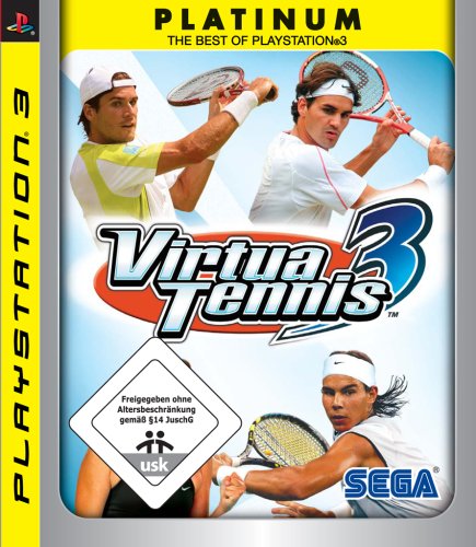 SEGA Virtua Tennis 3 (Platinum), PS3 - Juego (PS3, DEU)