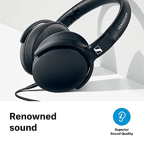 Sennheiser HD 400S - Auriculares circumaurales con Control Remoto Inteligente Universal, Color Negro