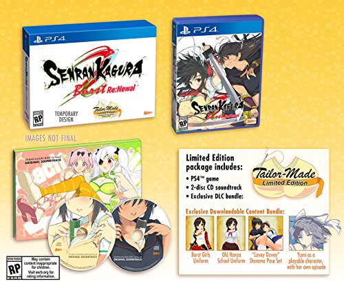 Senran Kagura Burst Re:Newal - Tailor Made Limited Edition for PlayStation 4 [USA]