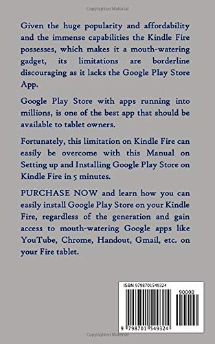 Setting Up and Installing Google Play Store on Kindle Fire