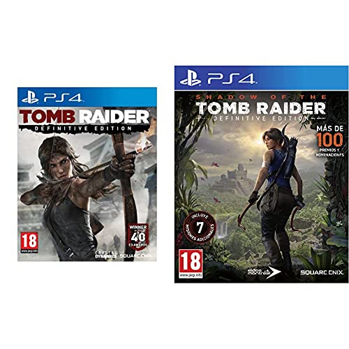 Shadow of The Tomb Raider Definitive Edition + Tomb Raider: Definitive Edition
