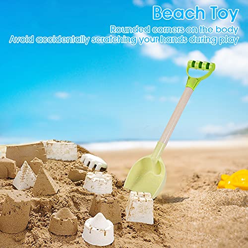 SHANNA Juguetes Playa Niños, Juguetes Arena Incluye Cubo Coche Palas Rastrillos Molde Animals Apto para Niños de 3 a 10 años (Estilo B)