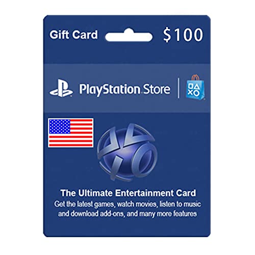 Shanshu Tarjeta de regalo PSN 10 $ Sony Playstation Network 10 USD CD Key Gift Card para niños y niñas adultos