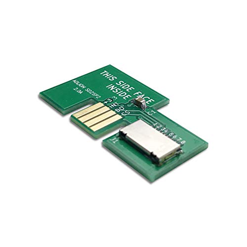 SHEAWA Adaptador de Tarjeta Micro SD TF Lector de Tarjetas para SD2SP2 SDLoad SDL Adapter (Verde)