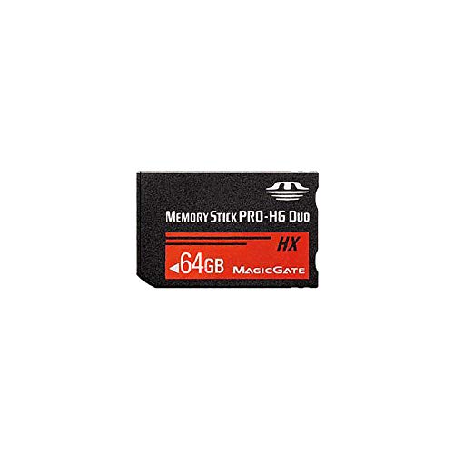 SHEAWA Memory Stick MS Pro Duo - Tarjeta de memoria para Sony (8 GB, 16 GB, 32 GB, 64 GB, PSP y cámara Cybershot (64 GB)