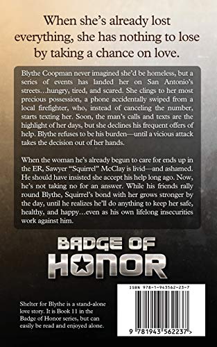 Shelter for blythe: 11 (Badge of Honor: Texas Heroes)