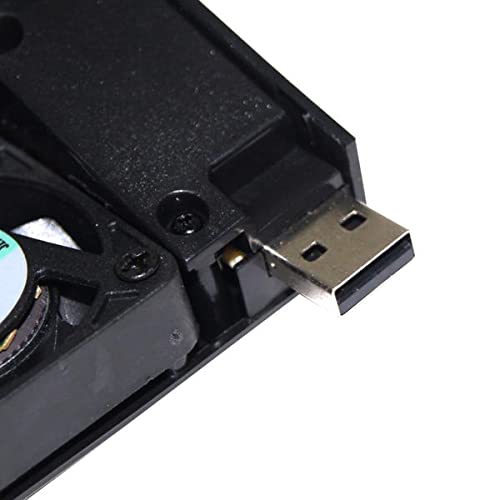 Shiwaki Ventilador de Enfriamiento Cuádruple USB DC 5V para Consolas PS3 40GB / 80GB / 120GB / 250GB