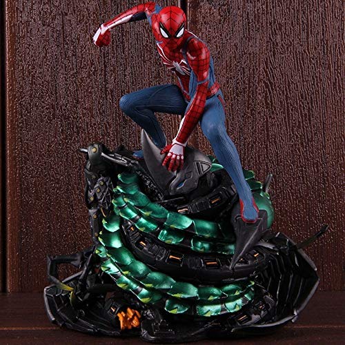 SHOP YJX PS4 Spider-Man Collectors Edition - Figura de Spiderman de acción de PVC coleccionable (color: con caja al por menor)