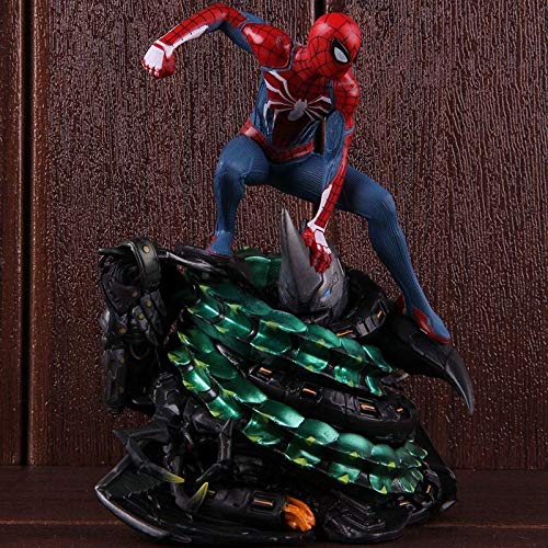 SHOP YJX PS4 Spider-Man Collectors Edition - Figura de Spiderman de acción de PVC coleccionable (color: con caja al por menor)