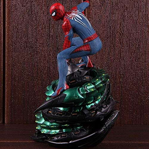 SHOP YJX PS4 Spider-Man Collectors Edition - Figura de Spiderman de acción de PVC coleccionable (color: con caja al por menor)