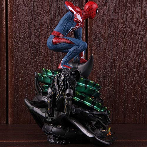 SHOP YJX PS4 Spider-Man Collectors Edition - Figura de Spiderman de acción de PVC coleccionable (color: con caja al por menor)