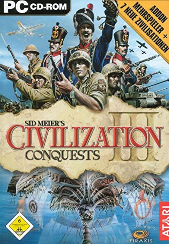 SID MEIER`S CIVILIZATION III CONQUESTS EX-P PC CDROM