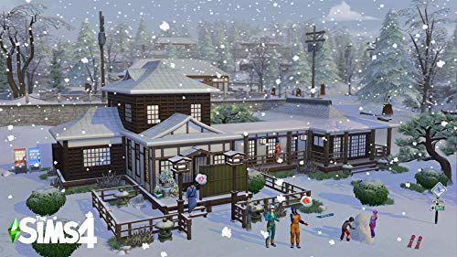 Sims 4 PC Addon Ab ins Schneeparadies Snowy Escape EP 10 [Importación alemana]