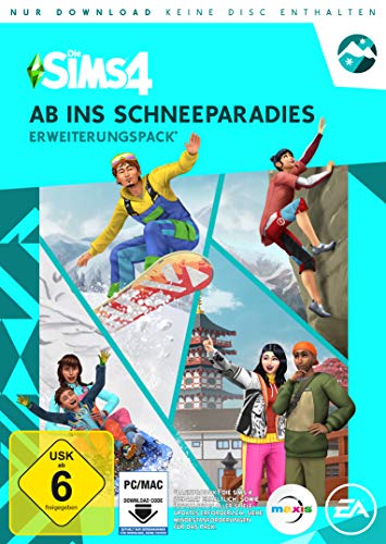 Sims 4 PC Addon Ab ins Schneeparadies Snowy Escape EP 10 [Importación alemana]