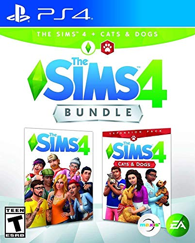 Sims 4: Plus - Cats & Dogs Bundle for PlayStation 4 [USA]