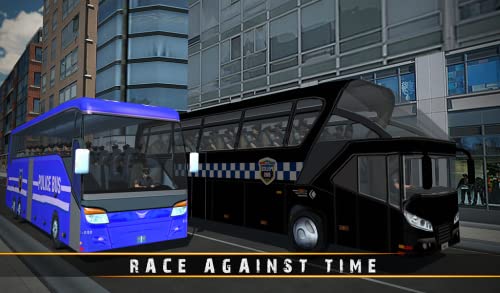 Simulador de conducción de autobuses de la policía de los Estados Unidos Prison Transporter Game 2018 3D