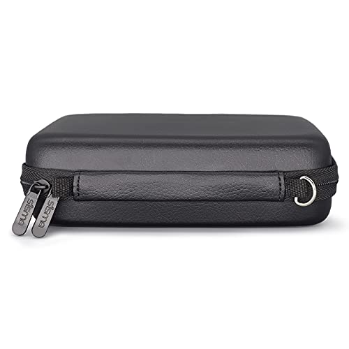 sisma Funda rígida para 64 Cartuchos de Juego 3DS DS 2DS, Estuche de Juegos, Compatible con Cartuchos Switch o Tarjetas SD, Negro