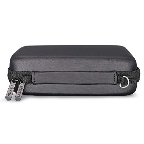 sisma Funda rígida para organizar 72 Cartuchos de Juego - Estuche de Viaje para Guardar 40 Juegos Switch y 32 Juegos 3DS 2DS DS - Negro