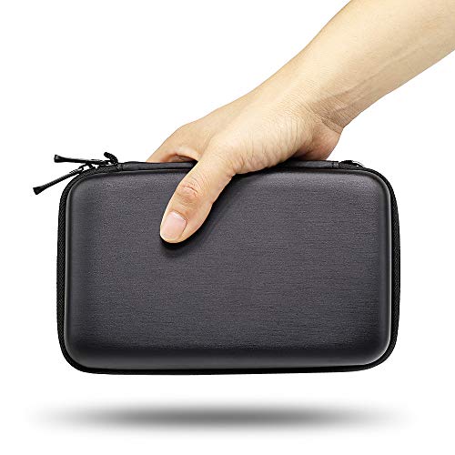 sisma Funda rígida para organizar 72 Cartuchos de Juego - Estuche de Viaje para Guardar 40 Juegos Switch y 32 Juegos 3DS 2DS DS - Negro