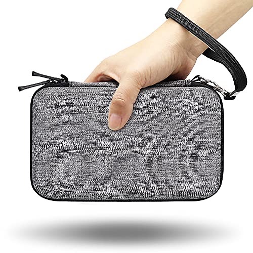 sisma Funda rígida para organizar 72 Juegos, 40 Porta Juegos para Guardar Cartuchos Switch o Tarjetas SD, 32 Porta Juegos para Cartuchos 3DS 2DS DS, Gris