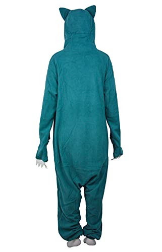 SIYUE Snorlax SY-KBS02-S - Disfraz de cosplay de animal para mujer y hombre, pijama para Halloween, cosplay, carnaval, Halloween, carnaval, mono, pijama para adultos