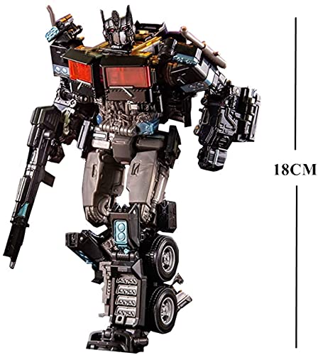 siyushop Transformar Figura De Acción Toy Heroes Rescate Bots Deformation Robot Robot Figura Toys G1 Siege Aleación Némesis Camión Truco Versión Dormitorio Transformación