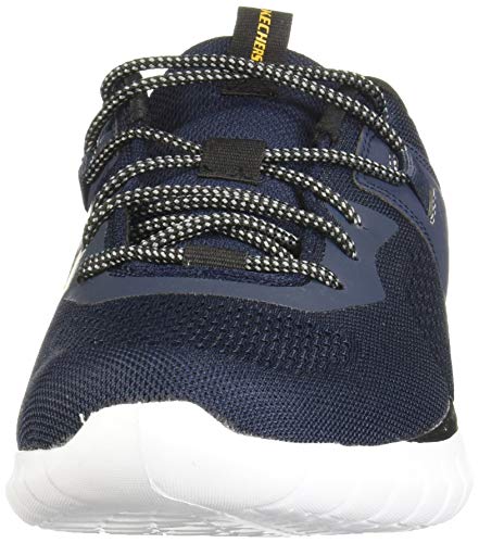 Skechers Sport Mens Overhaul RYNISS Sneakers Men Blue, tamaño de Zapato:45 EU