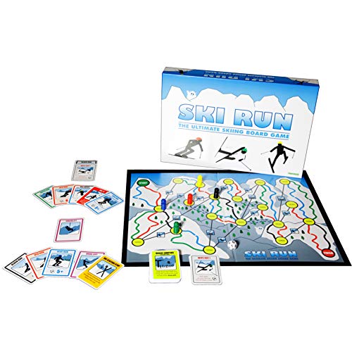 SKI RUN - The Ultimate Skiing Family Board Game by Wild Card Games by Wildcard Games