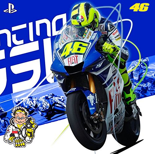 Skin PS4 SLIM HD - VALENTINO ROSSI THE DOCTOR 46 - limited edition DECAL COVER ADHESIVO playstation 4 SLIM SONY BUNDLE