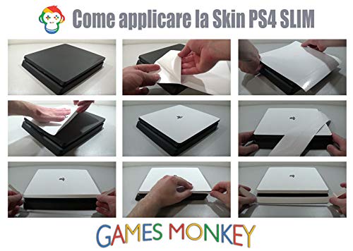 Skin PS4 SLIM HD - VALENTINO ROSSI THE DOCTOR 46 - limited edition DECAL COVER ADHESIVO playstation 4 SLIM SONY BUNDLE