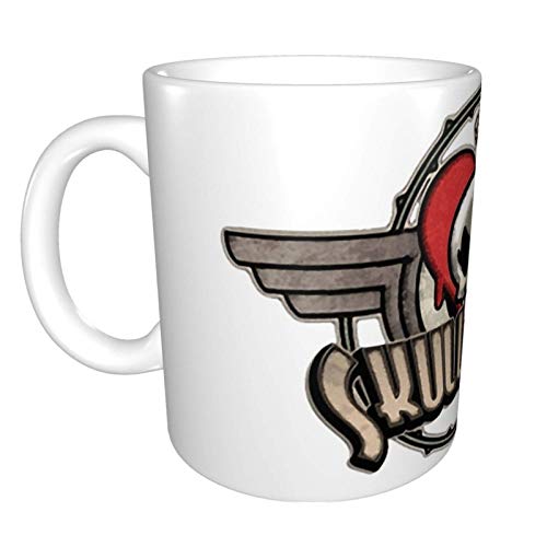 Skullgirls Graphic - Taza de café de cerámica divertida para el hogar, oficina, café, té, regalo de festival