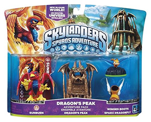 Skylanders Spyro's Adventure: Adventure Pack - Dragon's Peak Adventure Pack (Wii/PS3/Xbox 360/PC) [Importación inglesa]