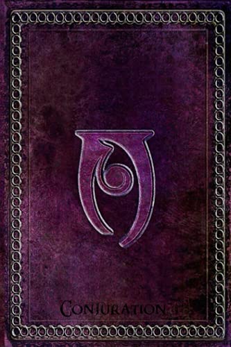 Skyrim Conjuration tome: skill Journal notebook creamed paper , the elder scrolls theme