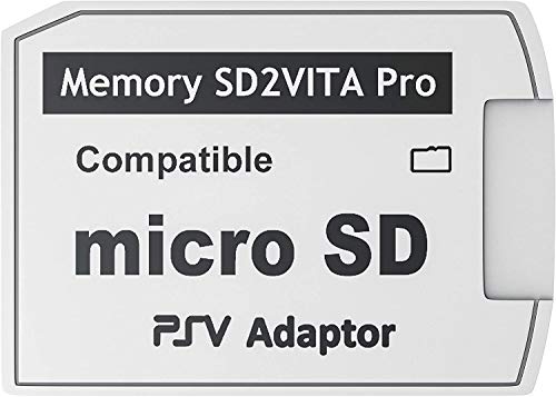 Skywin SD2Vita PS Vita - Adaptador de tarjeta de memoria micro SD compatible con PS Vita 1000/2000 3.6 o sistema HENkaku