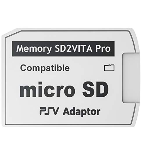 Skywin SD2Vita PS Vita - Adaptador de tarjeta de memoria micro SD compatible con PS Vita 1000/2000 3.6 o sistema HENkaku